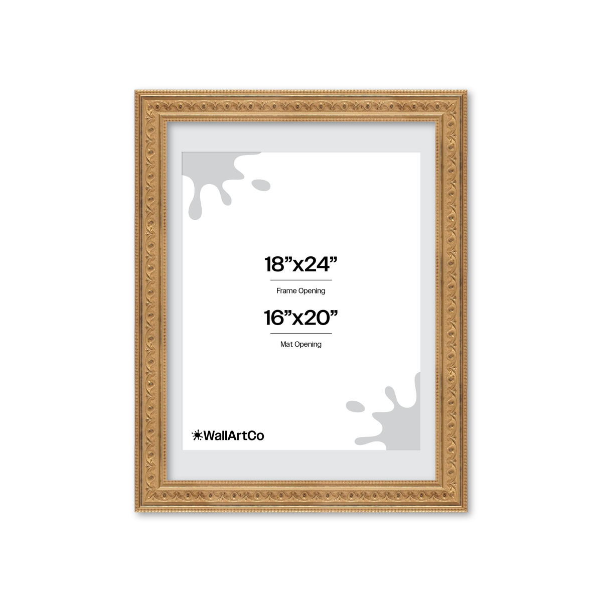 The True Romantic Gold Picture Frame
