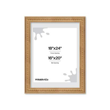 The True Romantic Gold Picture Frame