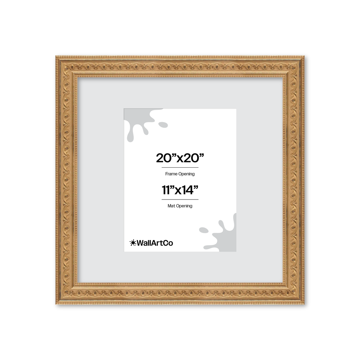 The True Romantic Gold Picture Frame