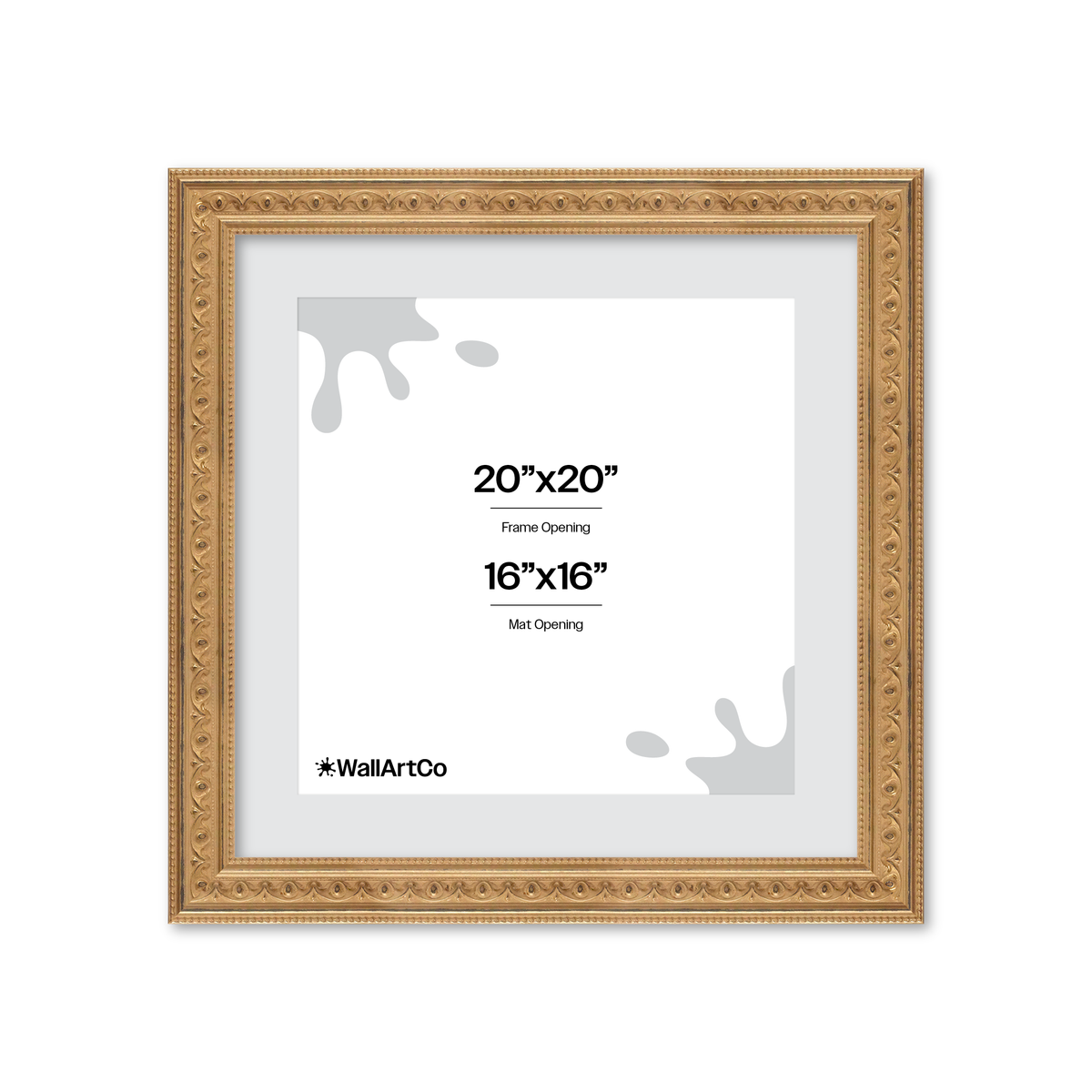 The True Romantic Gold Picture Frame