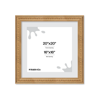 The True Romantic Gold Picture Frame