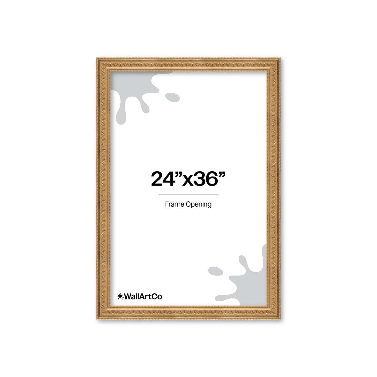 The True Romantic Gold Picture Frame
