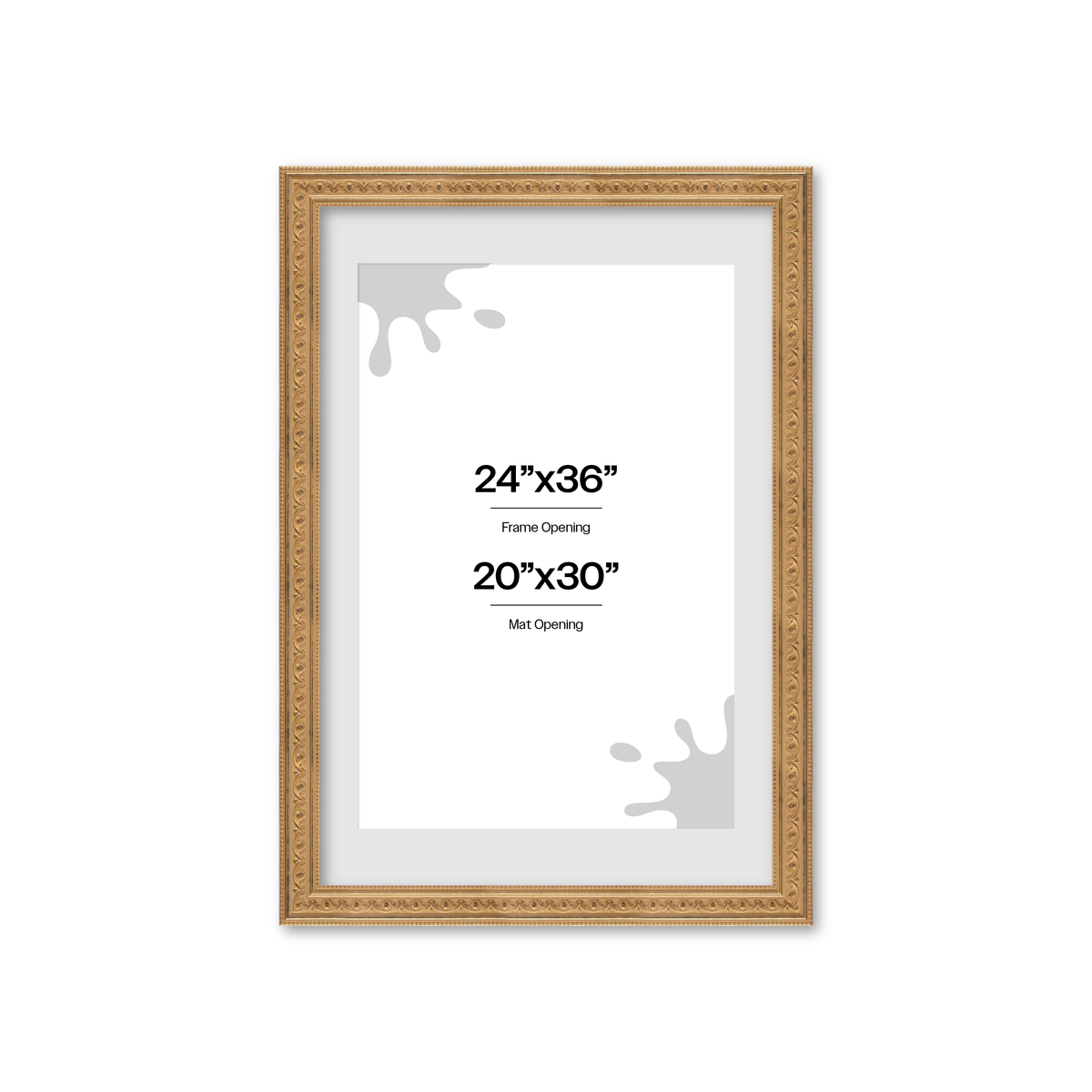 The True Romantic Gold Picture Frame