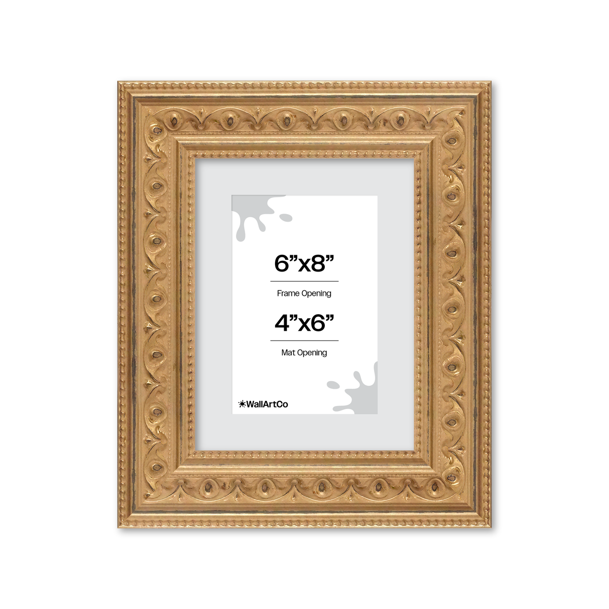 The True Romantic Gold Picture Frame