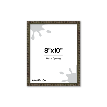 The Quiet Drama Black Picture Frame