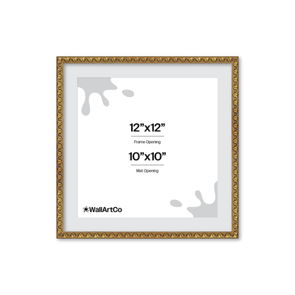 The Quiet Drama Bronze Picture Frame