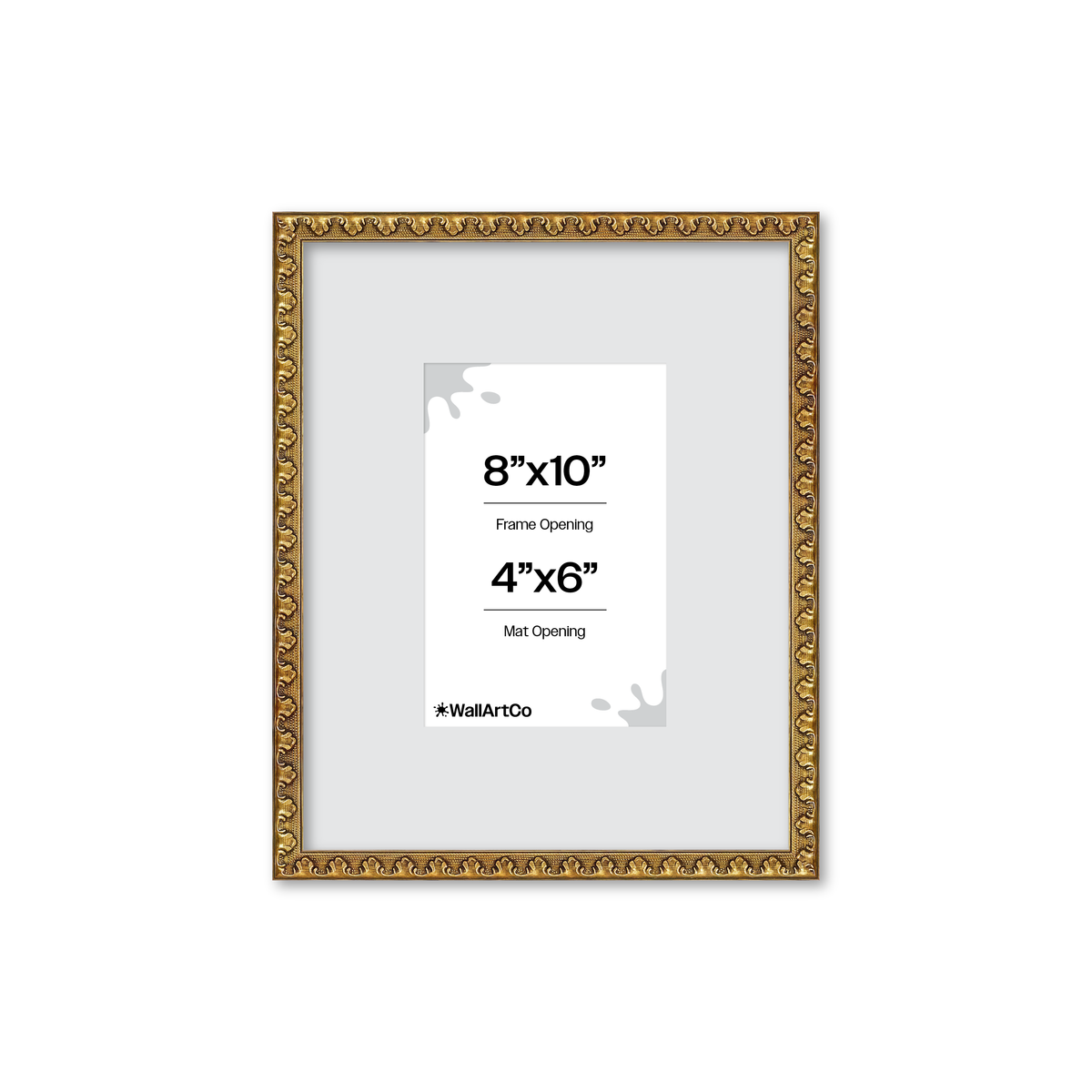 The Quiet Drama Bronze Picture Frame