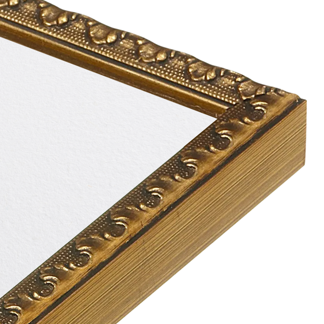 The Quiet Drama Bronze Picture Frame