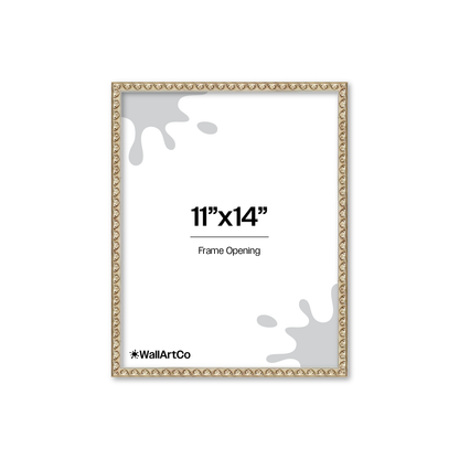 The Quiet Drama Silver Picture Frame