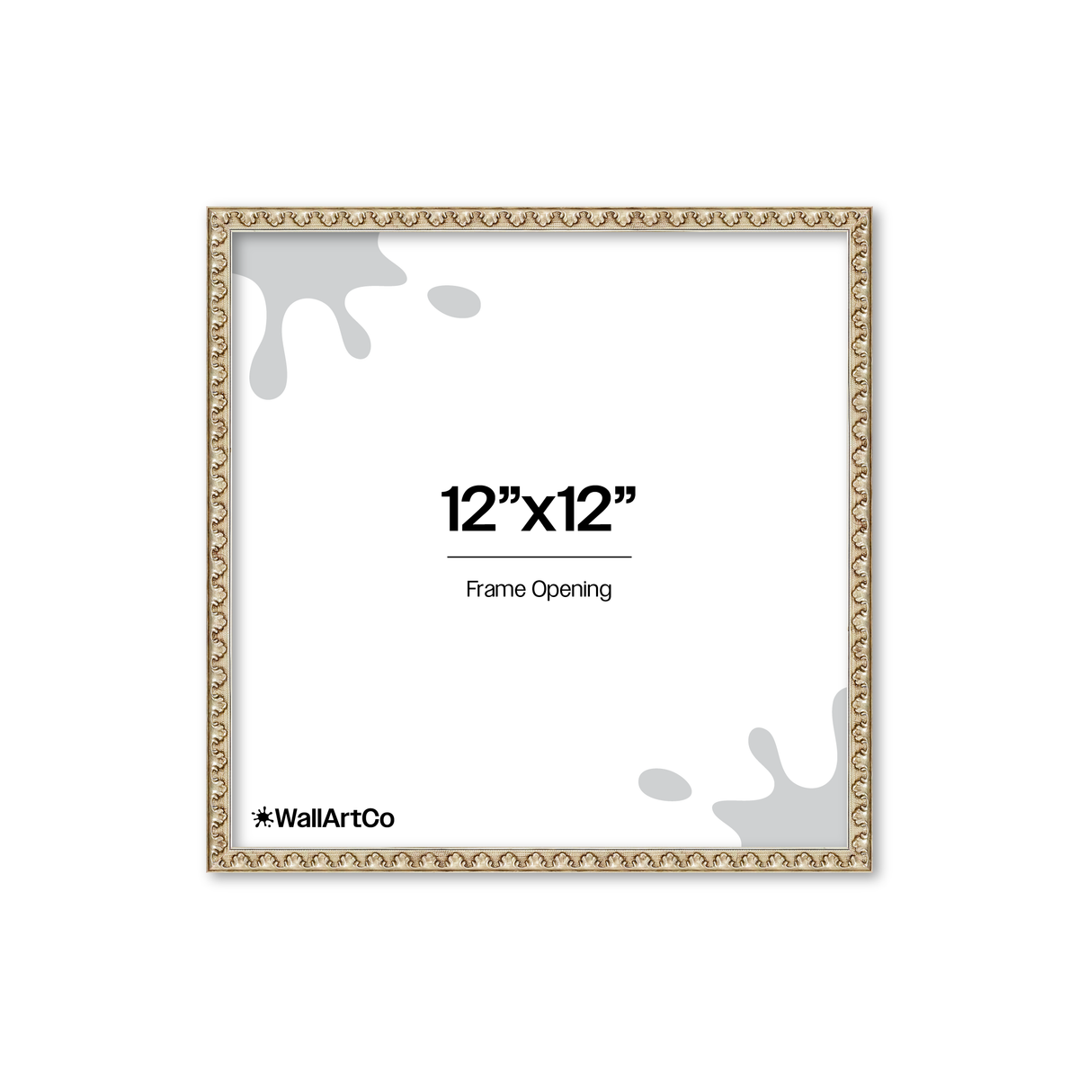 The Quiet Drama Silver Picture Frame