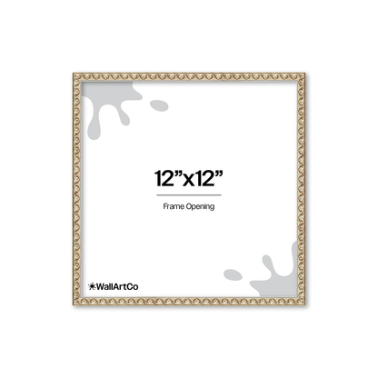 The Quiet Drama Silver Picture Frame