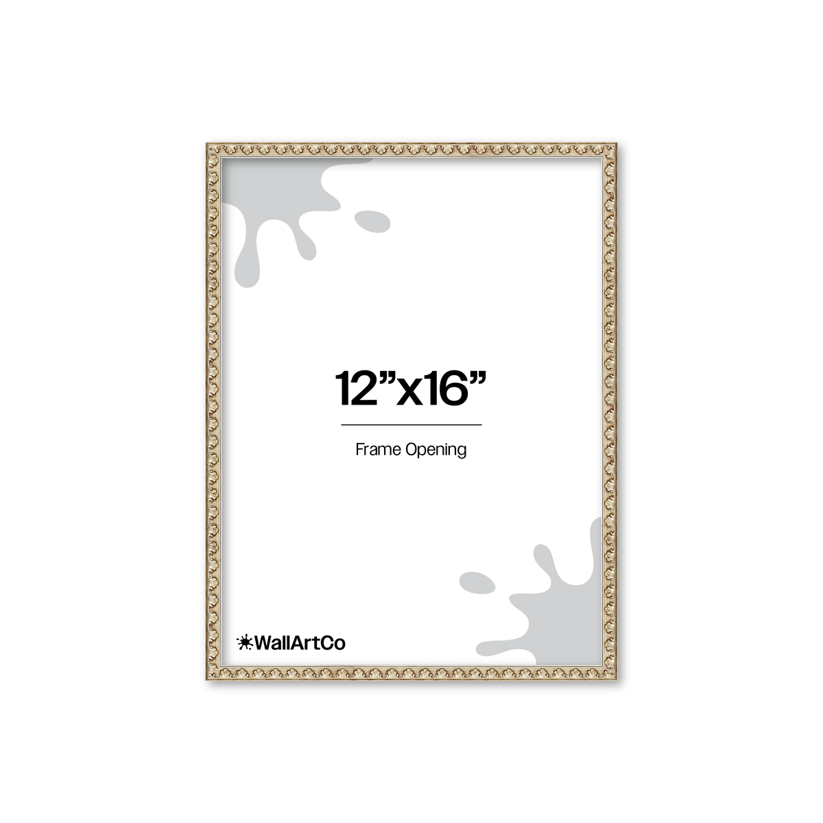 The Quiet Drama Silver Picture Frame