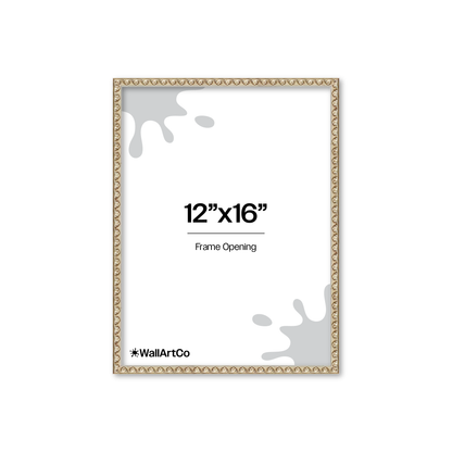 The Quiet Drama Silver Picture Frame