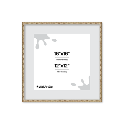 The Quiet Drama Silver Picture Frame
