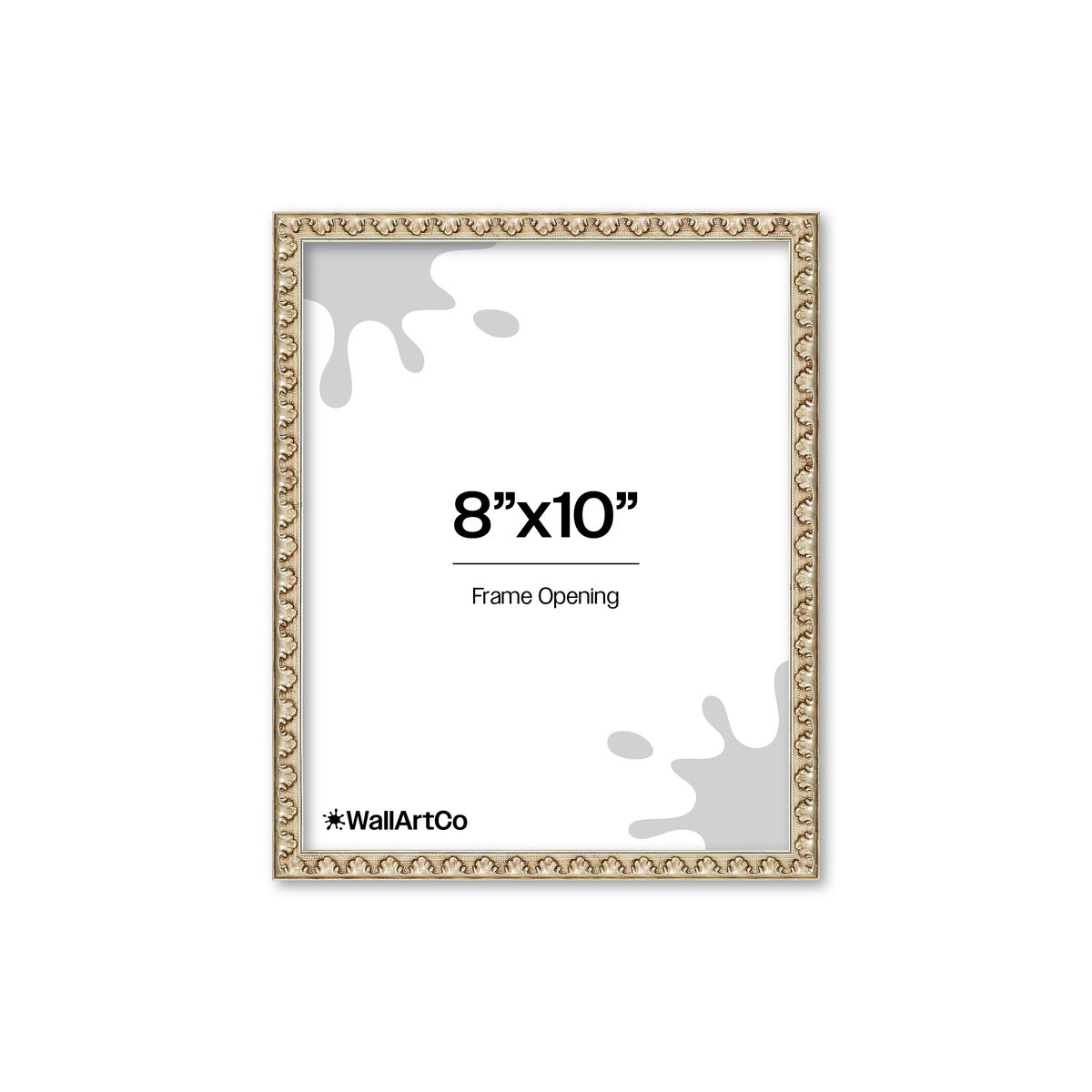 The Quiet Drama Silver Picture Frame