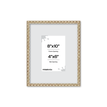 The Quiet Drama Silver Picture Frame