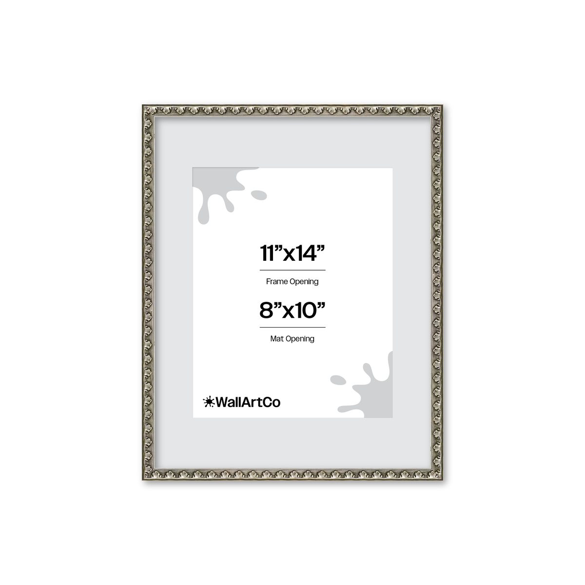 The Quiet Drama Gray Picture Frame