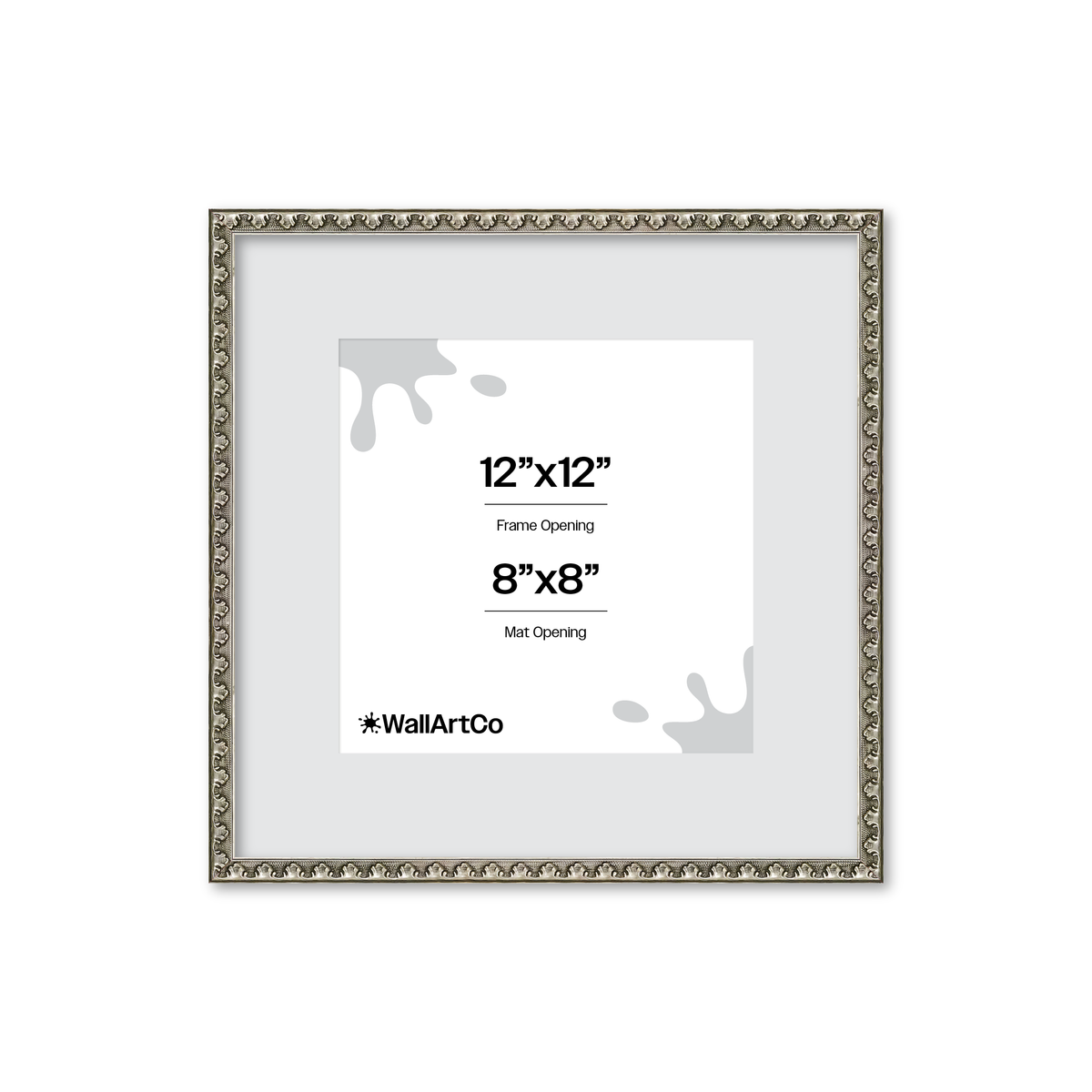 The Quiet Drama Gray Picture Frame