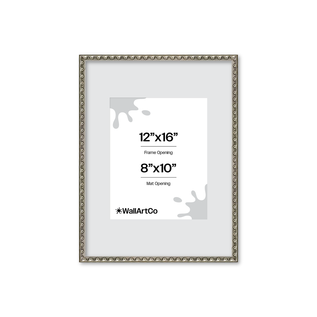 The Quiet Drama Gray Picture Frame