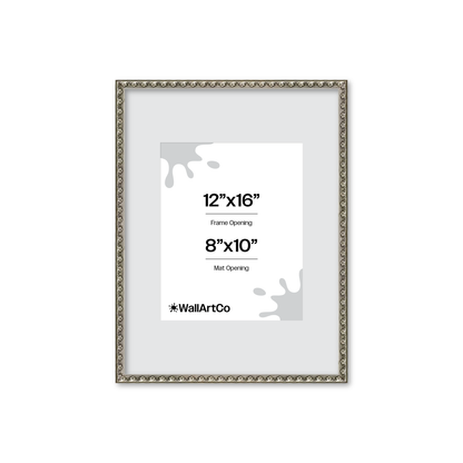 The Quiet Drama Gray Picture Frame
