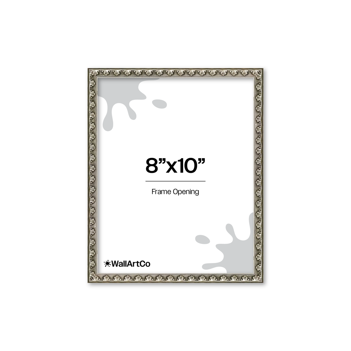The Quiet Drama Gray Picture Frame