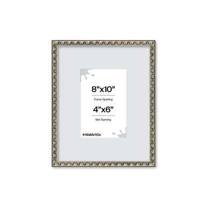 The Quiet Drama Gray Picture Frame