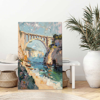 Bridge to the Coast Canvas Print