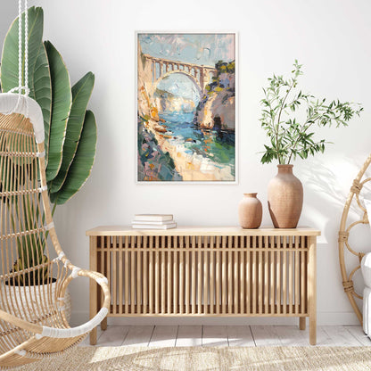 Bridge to the Coast Art Print