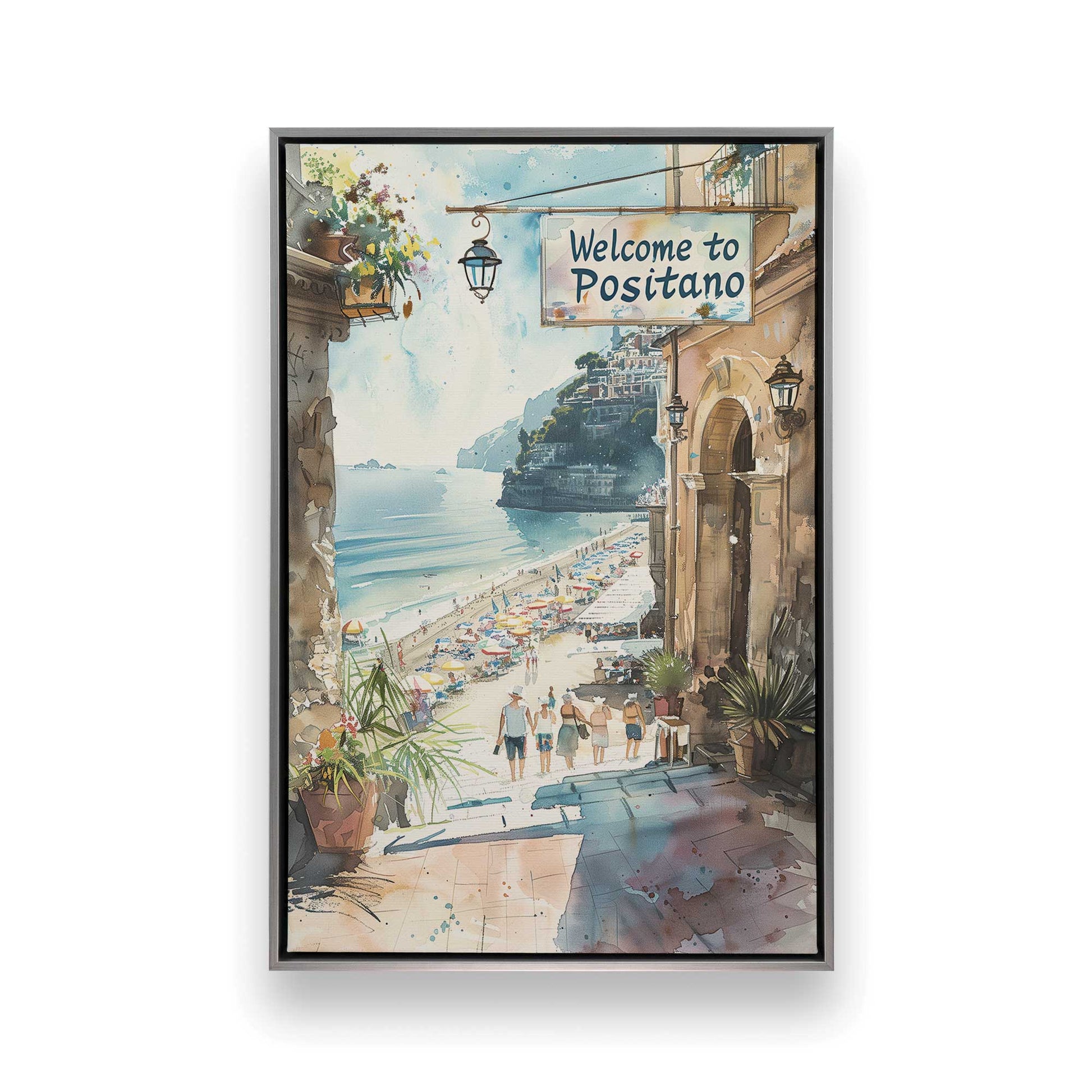 [Color:Polished Chrome], Picture of art in a Polished Chrome frame