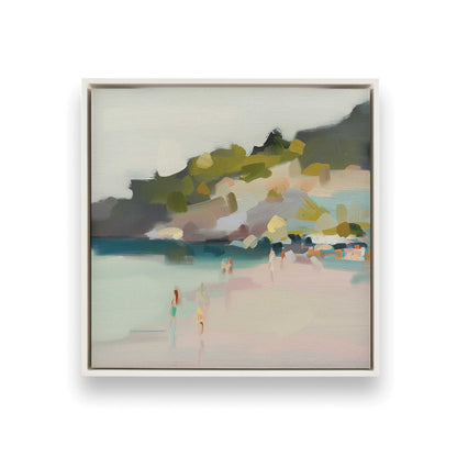 [Color:Opaque White], Picture of art in a White frame