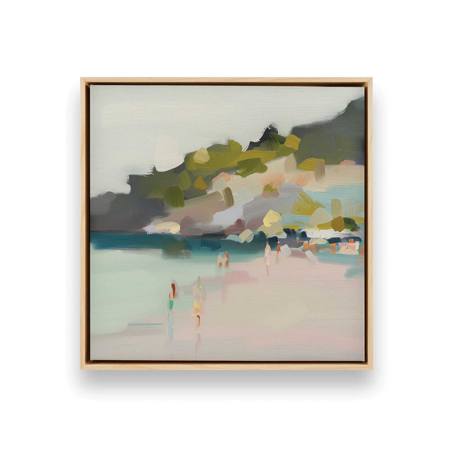 [Color:American Maple], Picture of art in a American Maple frame