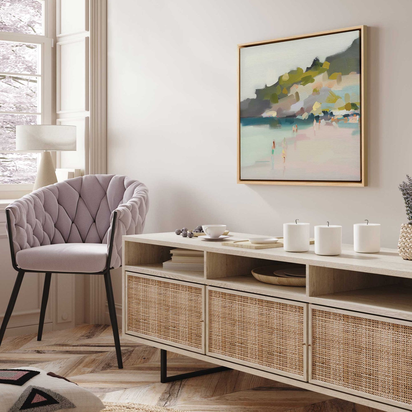 [LIFESTYLE],[SPECIAL],  Picture of art in a room