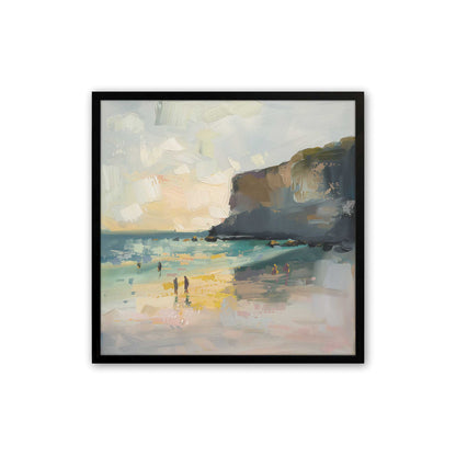 [Color:Satin Black], Picture of art in a Satin Black frame