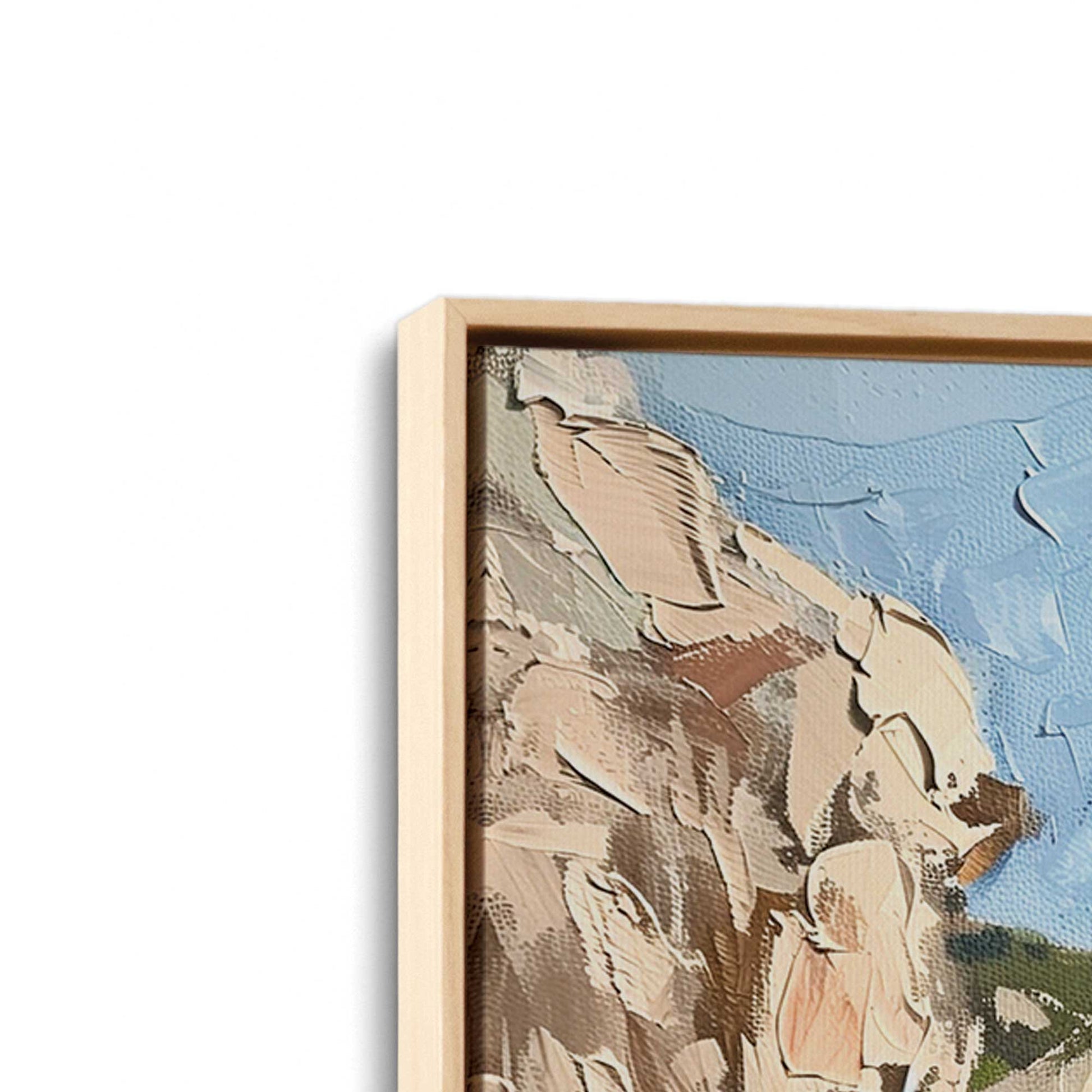 [Color:American Maple], Picture of the corner of the art