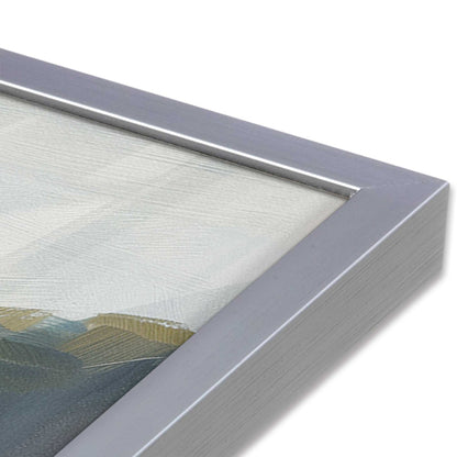Calm Cliffside Coast Pair Art Print, Set of 2