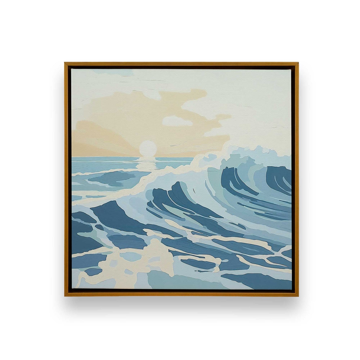 [Color:Polished Gold], Picture of art in a Polished Gold frame