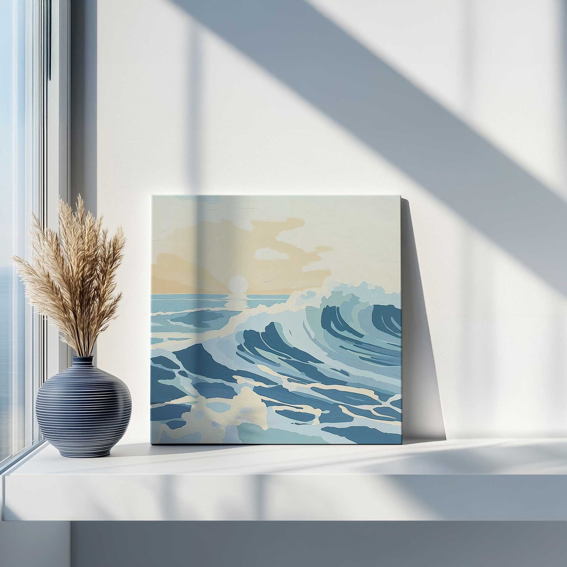 Picture of art in a room