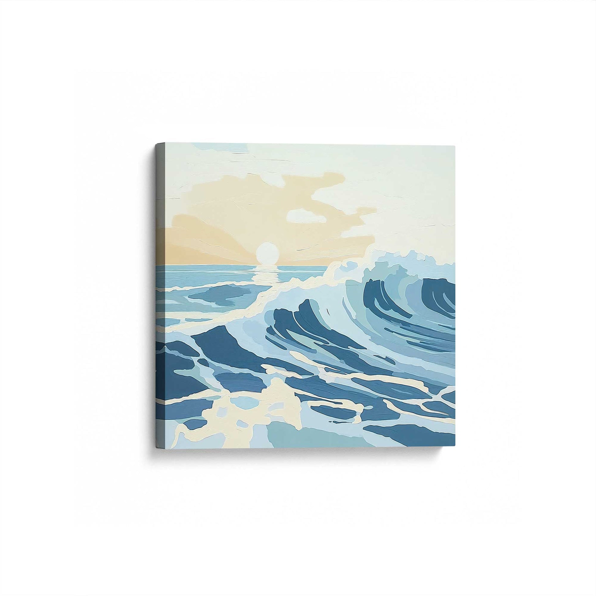 [Color:Stretched Canvas], Picture of the corner of the art
