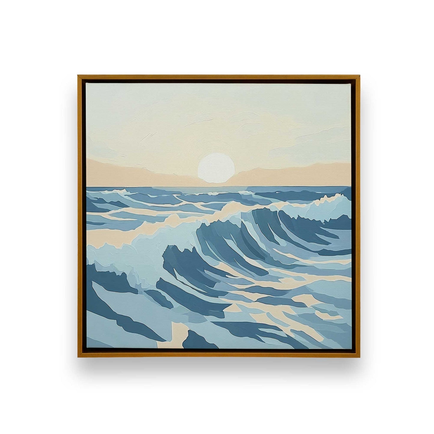 [Color:Polished Gold], Picture of art in a Polished Gold frame