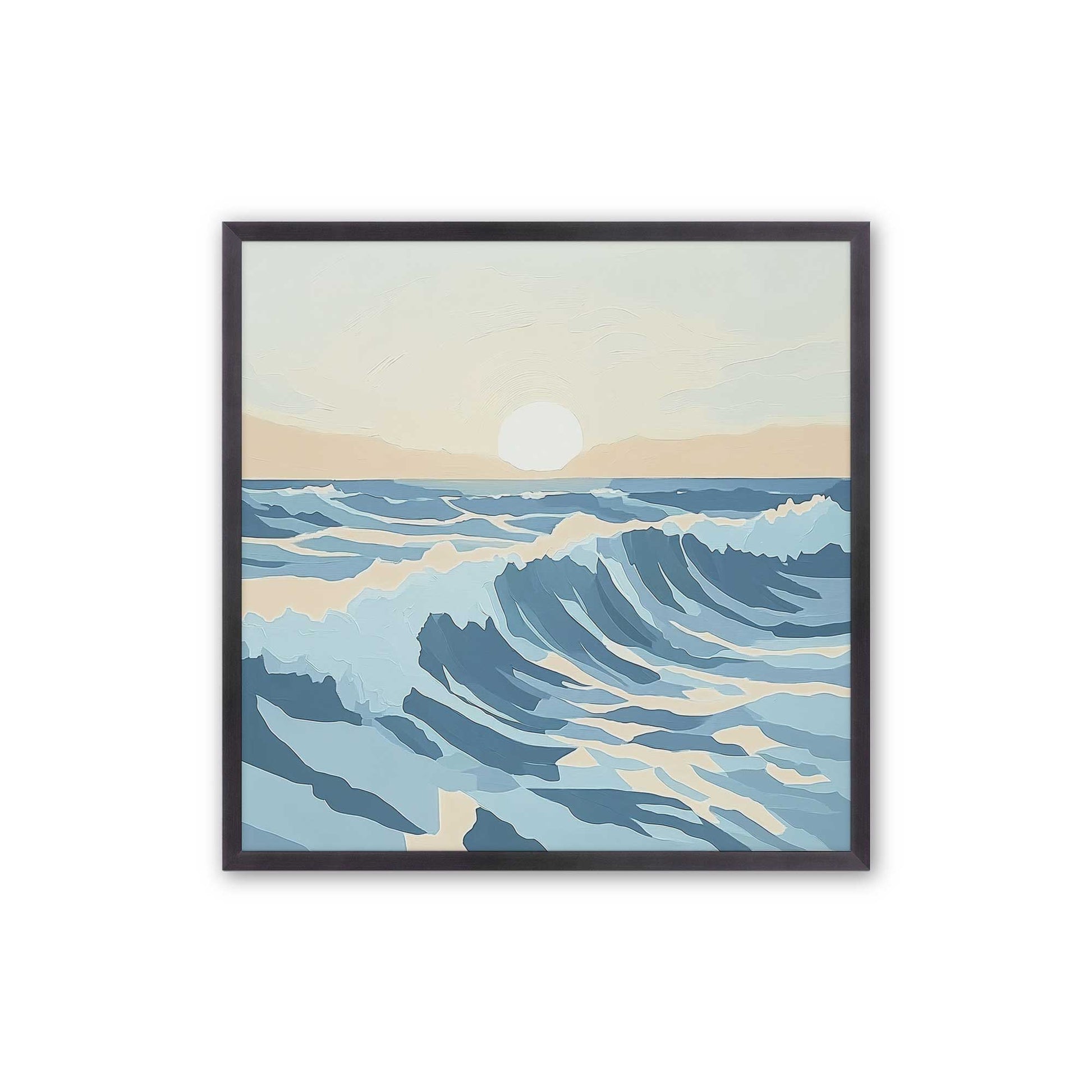 [Color:Weathered Zinc], Picture of art in a Weathered Zinc frame
