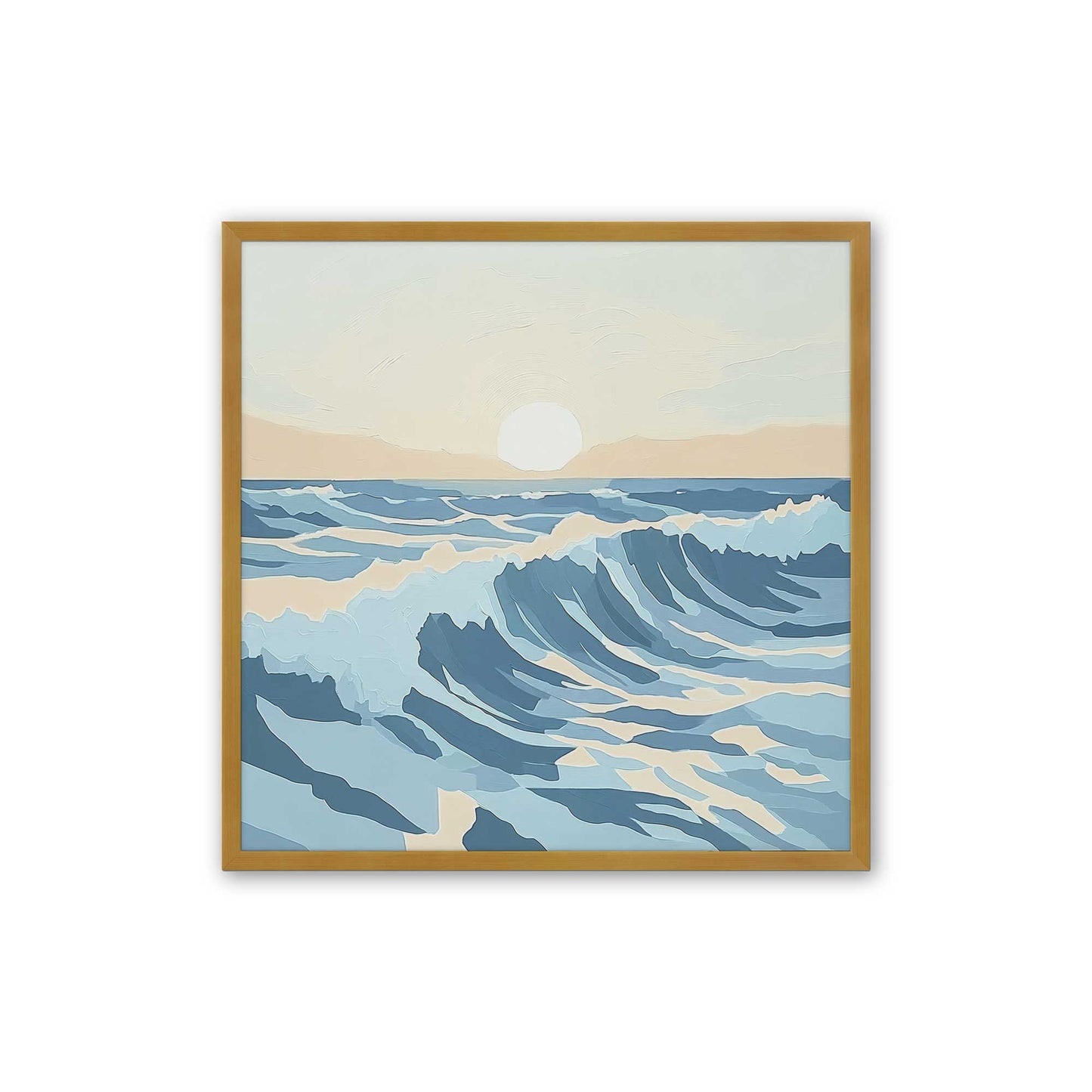 [Color:Polished Gold], Picture of art in a Polished Gold frame