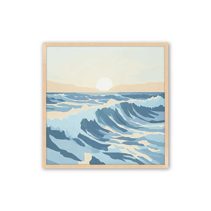 [Color:Raw Maple], Picture of art in a Raw Maple frame