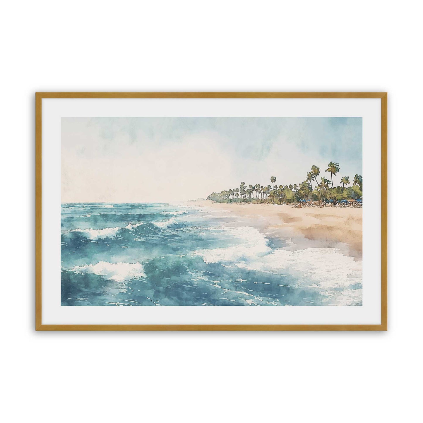 [Color:Polished Gold], Picture of art in a Polished Gold frame