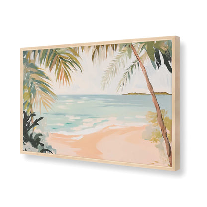 [Color:Raw Maple], Picture of art in a Raw Maple frame of the corner