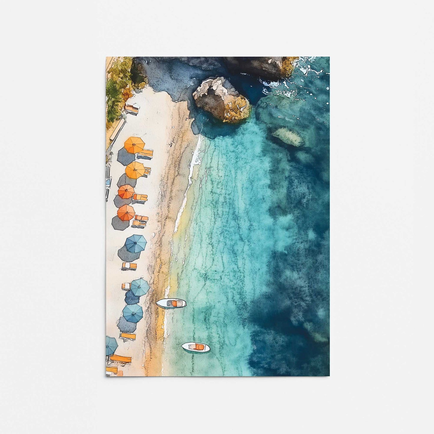 [Color:Rolled Print], Picture of close up of art