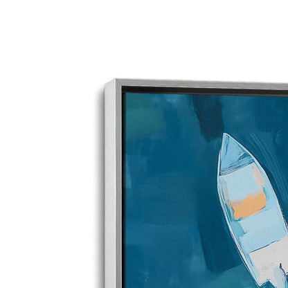 [Color:Polished Chrome], Picture of art in a Polished Chrome frame at an angle