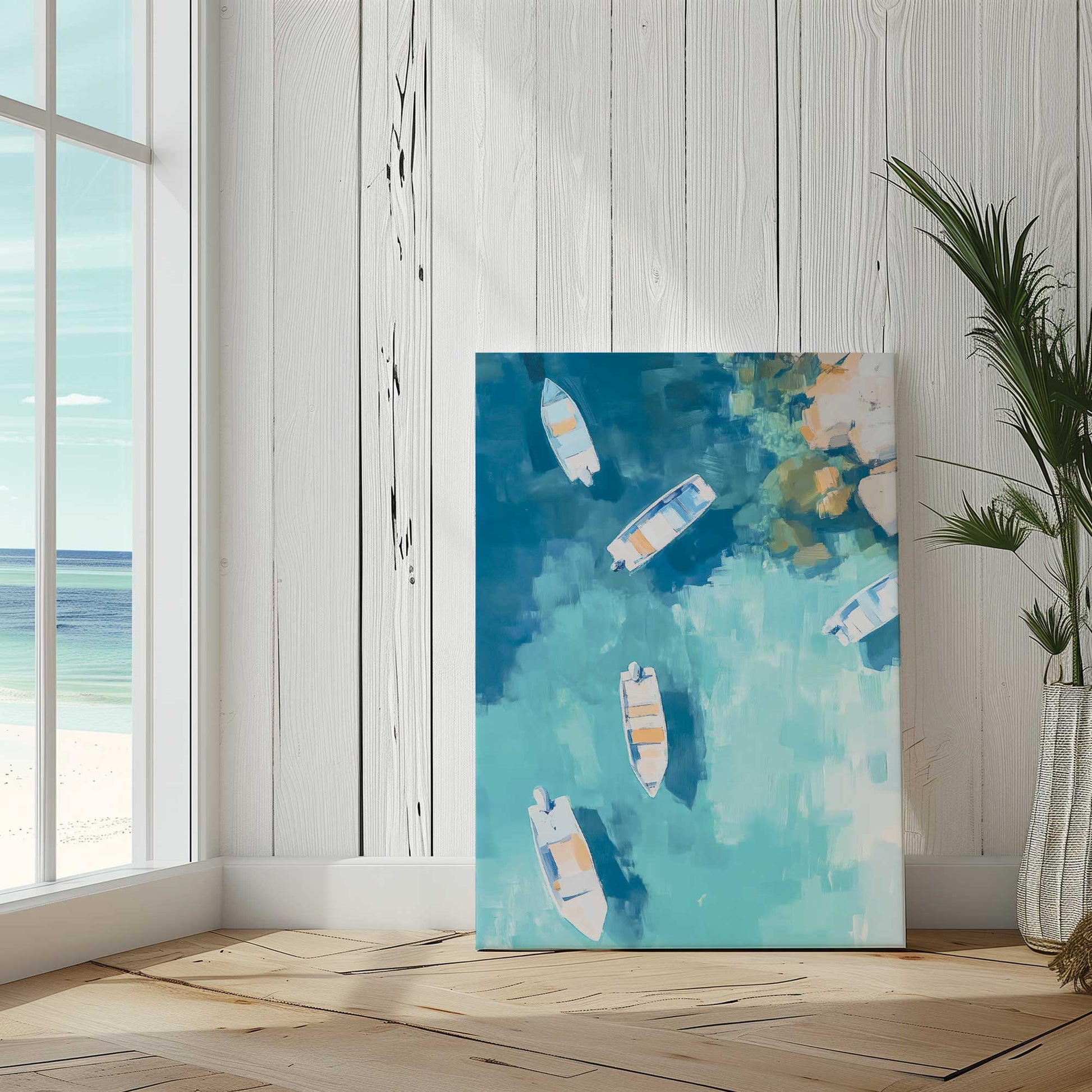 Picture of art in a room