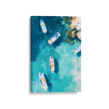 [Color:Stretched Canvas], Picture of art at an angle