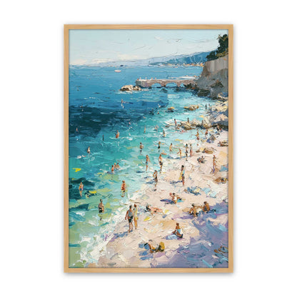 [Color:American Maple], Picture of art in a American Maple frame