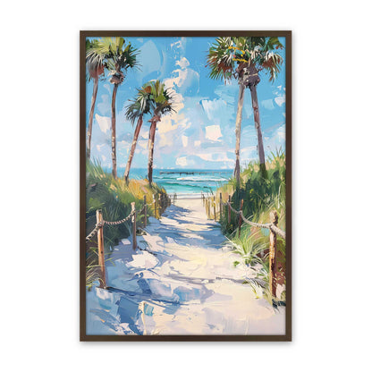 [Color:Belvinder Brown], Picture of art in a Belvinder Brown frame
